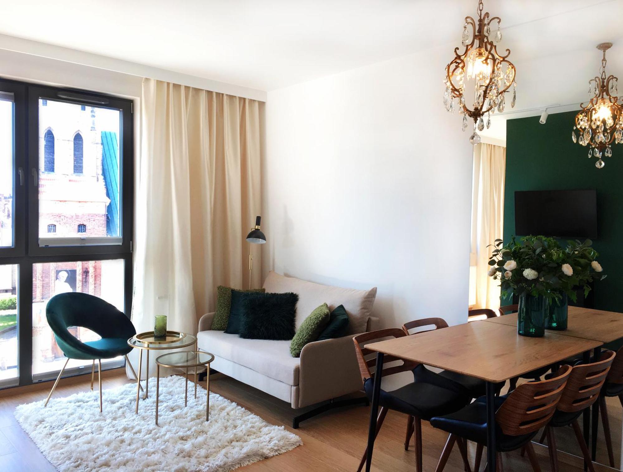 Green Apartment Gdansk Z Garazem Exterior photo